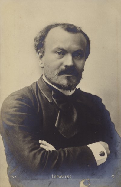 Jules Lemaitre (1853-1914), French critic and dramatist by French Photographer